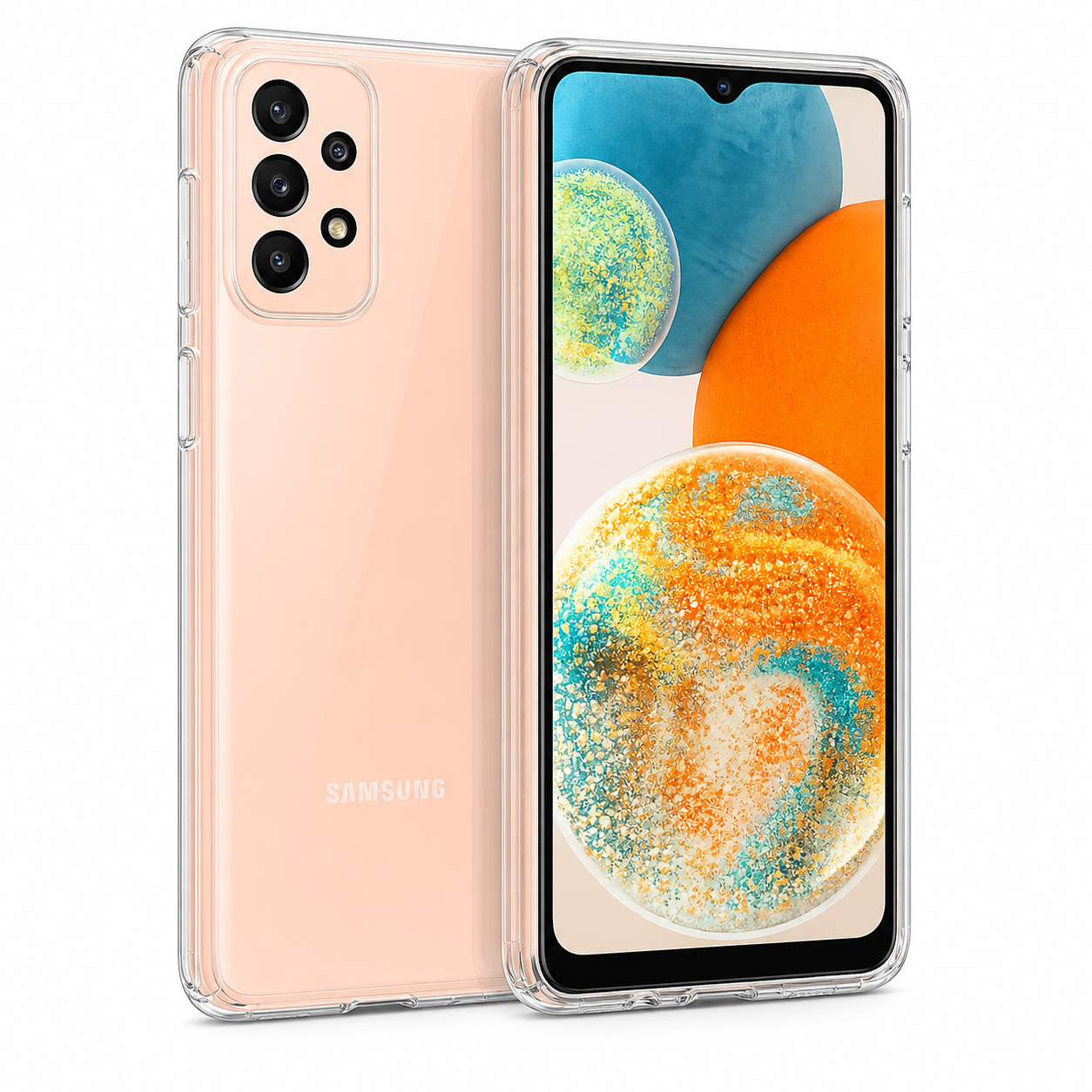 Cellect Samsung A23 5G vékony átlátszó szilikon hátlap