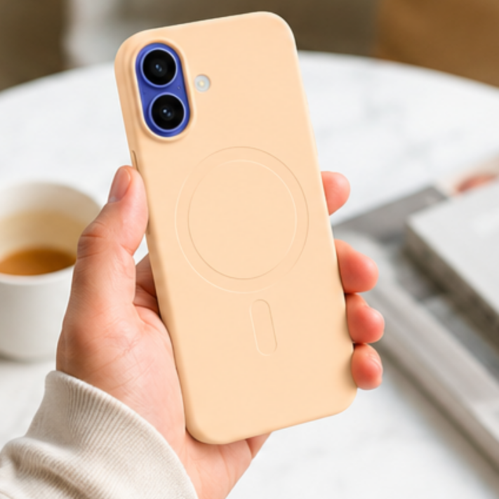 Cellect iPhone 16 Plus mágneses szilikon tok