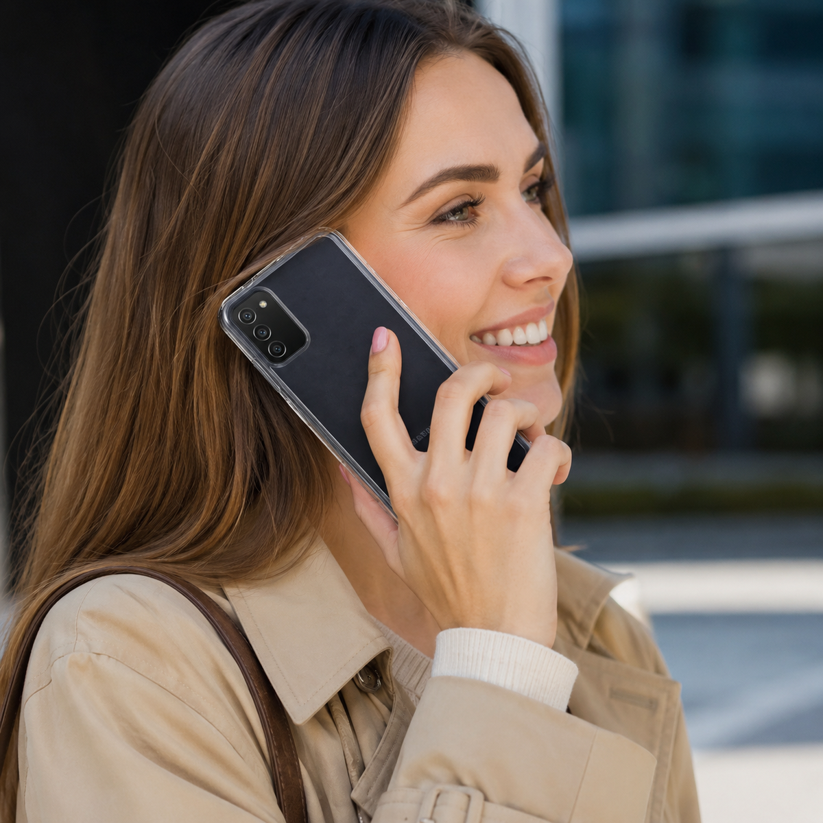 Cellect Samsung Galaxy A03S vékony átlátszó szilikon hátlap