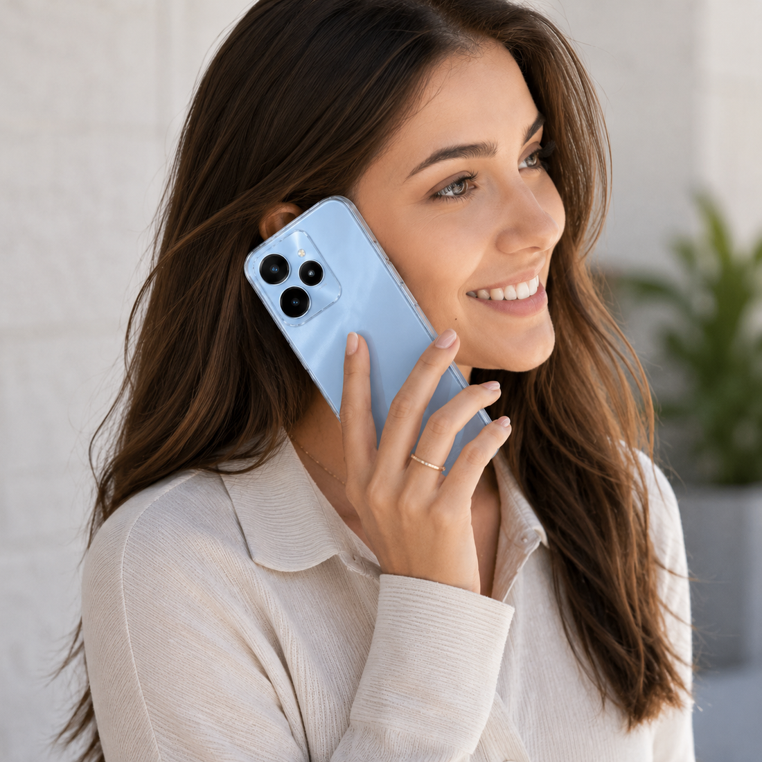 Cellect Realme Note 50 átlátszó szilikon hátlap