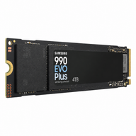 Samsung 990 EVO Plus NVMe 2.0 SSD, R7150 W6300 4TB 2400 TBW