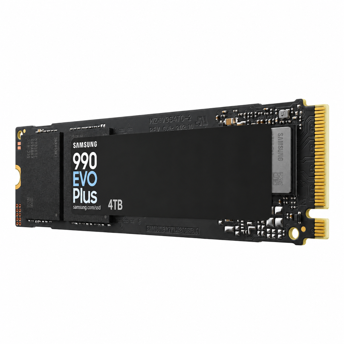 Samsung 990 EVO Plus NVMe 2.0 SSD, R7150 W6300 4TB 2400 TBW