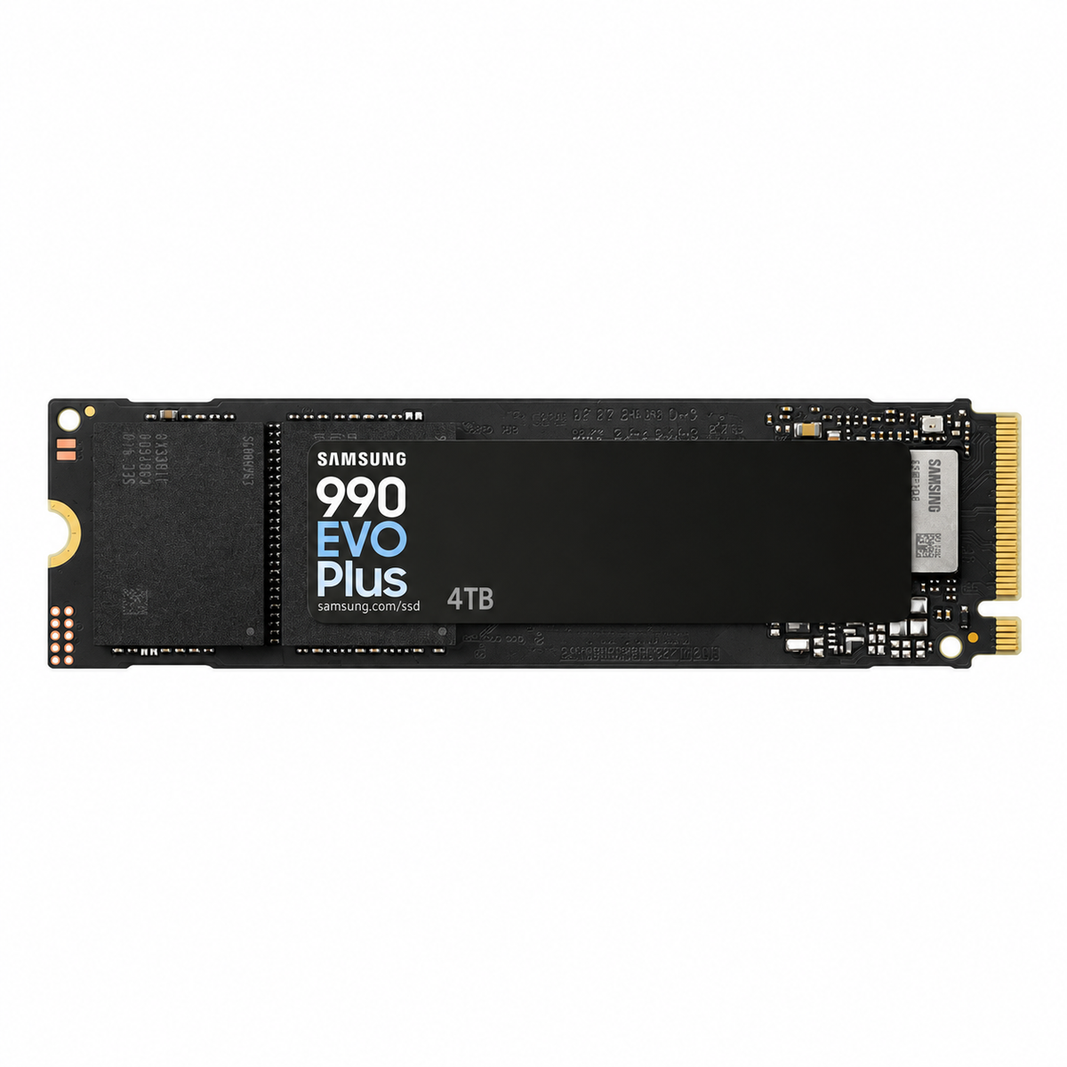 Samsung 990 EVO Plus NVMe 2.0 SSD, R7150 W6300 4TB 2400 TBW