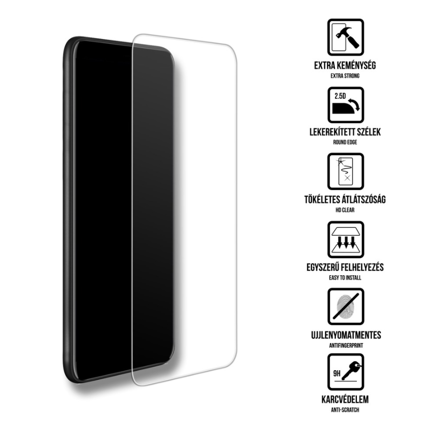 Cellect Samsung Galaxy A27 full cover üvegfólia