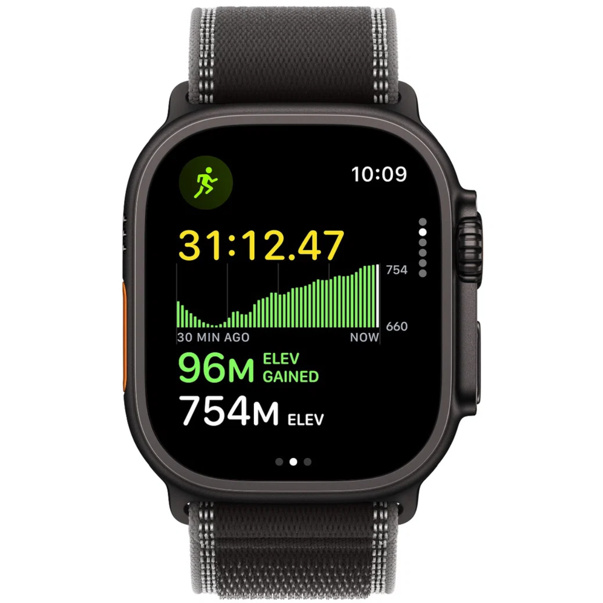 Apple Watch Ultra 3 Cellular 49mm fekete titántok