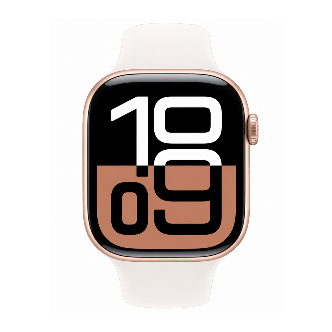 Apple Watch S10 GPS 46mm rosegold alumíniumtokos okosóra