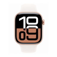 Apple Watch S10 GPS 46mm rosegold alumíniumtokos okosóra
