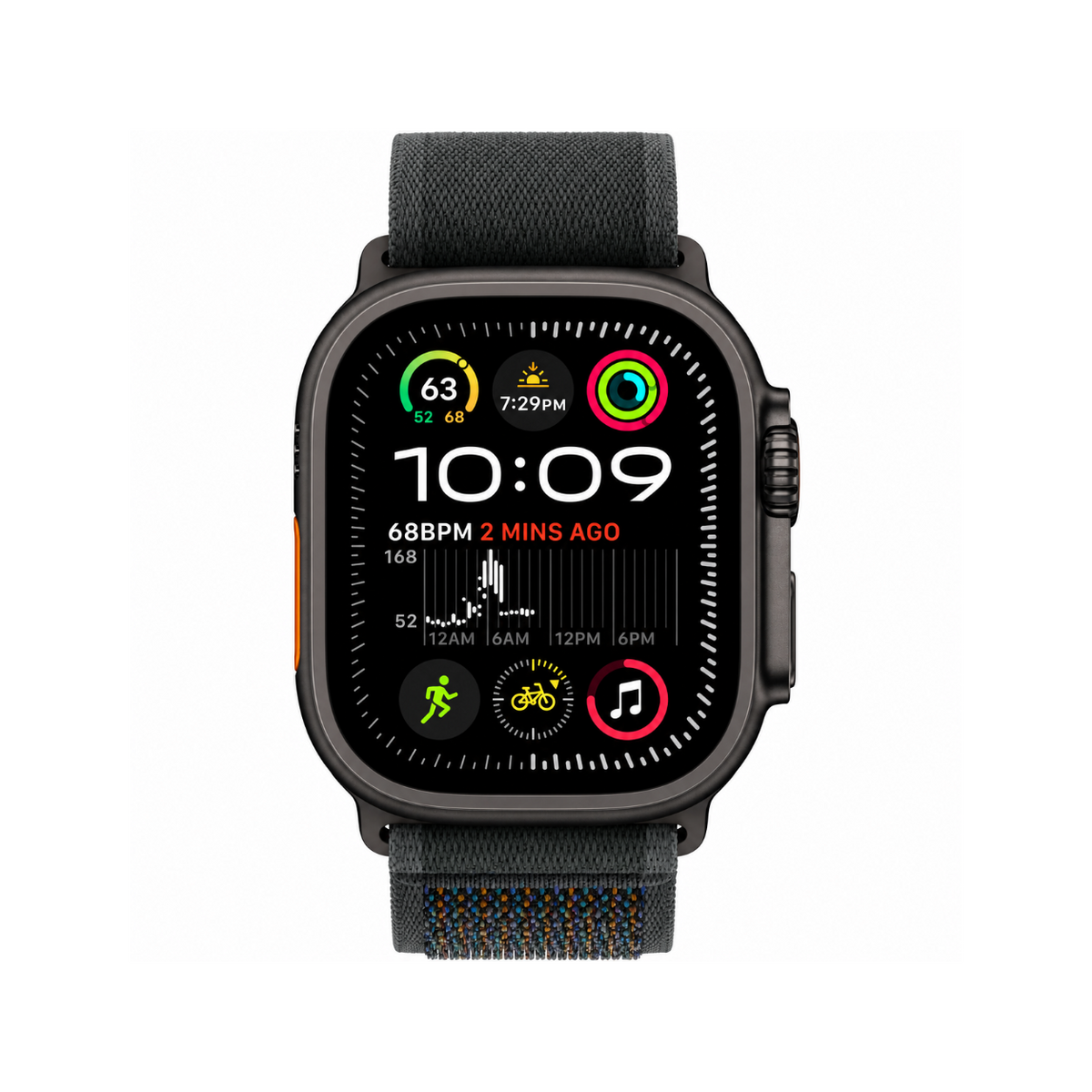 Apple Watch Ultra 2 v2 Cellular 49mm titántok tereppántos okosóra