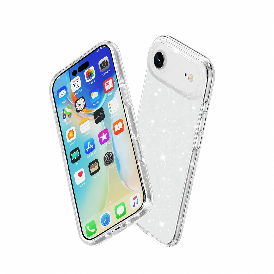 Cellect Iphone Air csillámos átlátszó szilikon telefontok