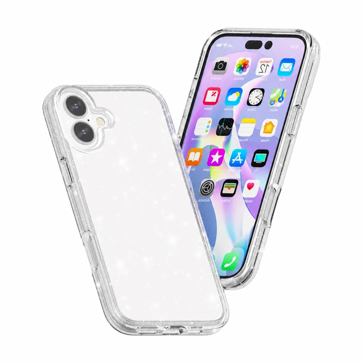 Cellect Iphone 17 csillámos szilikon telefontok
