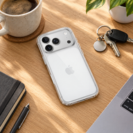Apple iPhone 17 Pro MagSafe-rögzítésű átlátszó tok