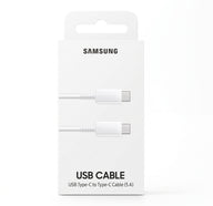 Samsung fehér USB-C USB-C kábel (5A)