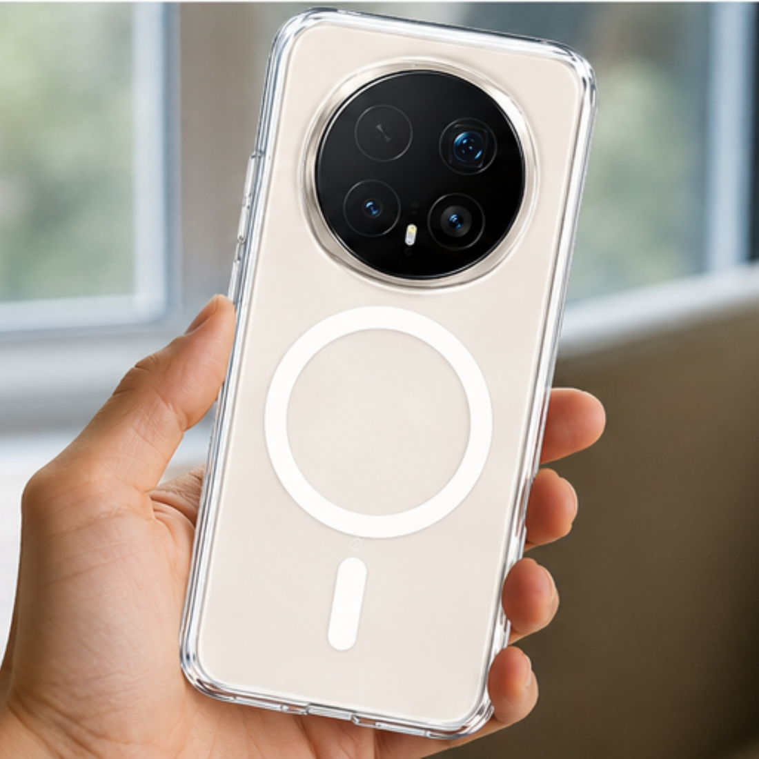 Cellect Honor Magic 8 Pro Átlátszó mágneses TPU+PC tok