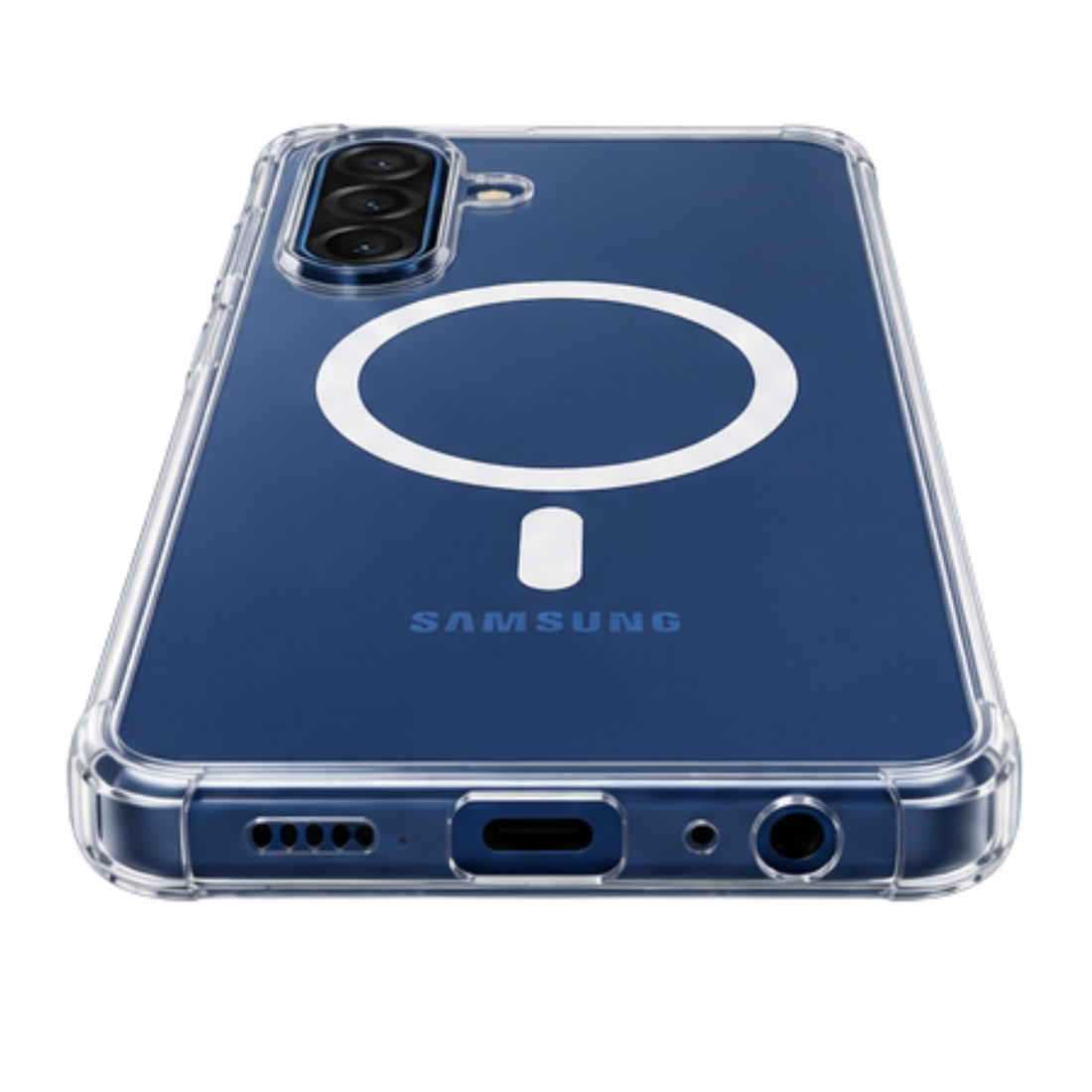 Cellect Samsung Galaxy A17 Átlátszó mágneses TPU+PC tok