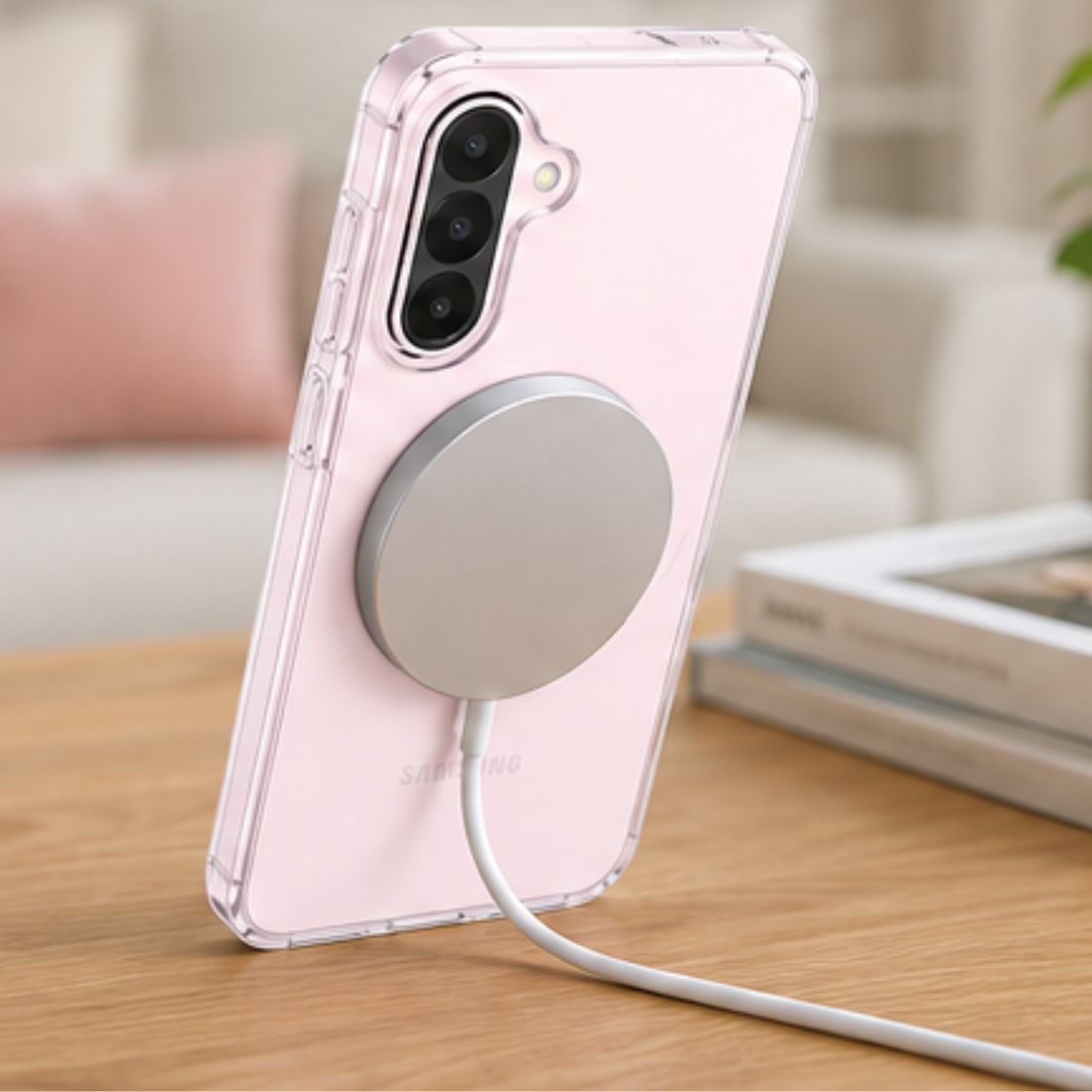Cellect Samsung Galaxy A27 Átlátszó mágneses TPU+PC tok