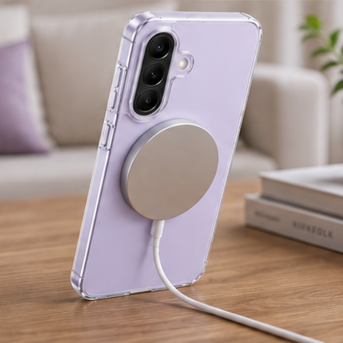 Cellect Samsung Galaxy A37 Átlátszó mágneses TPU+PC tok