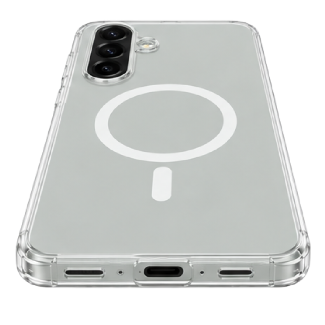 Cellect Samsung Galaxy A56 Átlátszó mágneses TPU+PC tok