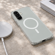 Cellect Samsung Galaxy A56 Átlátszó mágneses TPU+PC tok