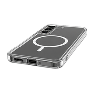 Cellect Samsung Galaxy S23 Plus átlátszó mágneses TPU+PC tok