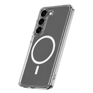Cellect Samsung Galaxy S23 Plus átlátszó mágneses TPU+PC tok