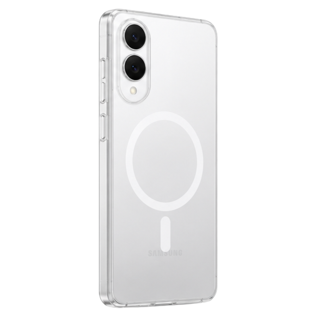 Cellect Samsung Galaxy S25 Edge Átlátszó mágneses TPU+PC tok