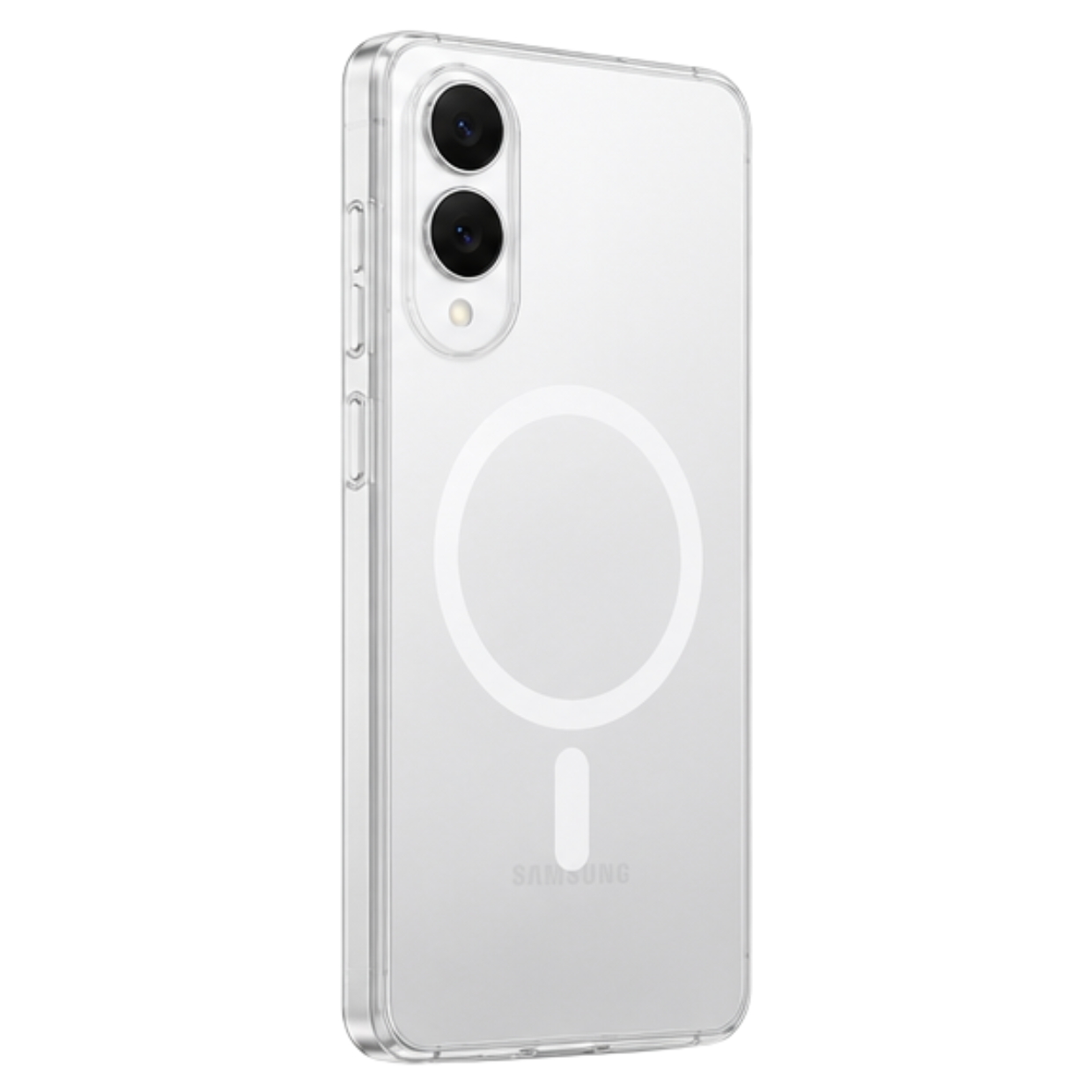 Cellect Samsung Galaxy S25 Edge Átlátszó mágneses TPU+PC tok