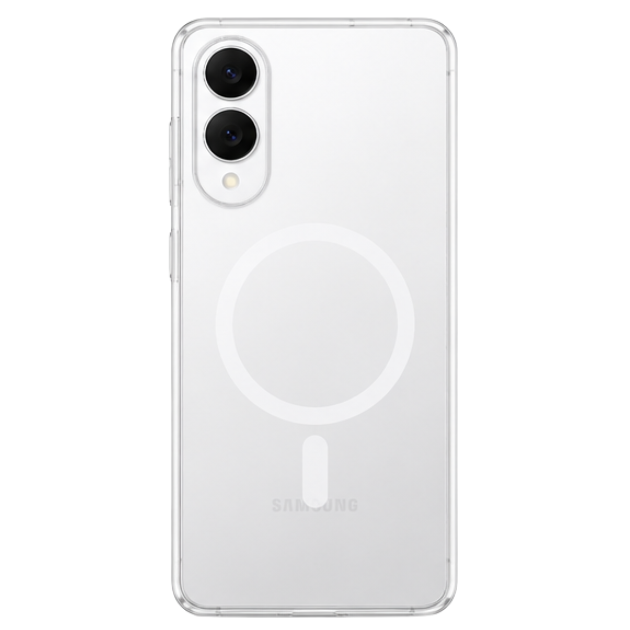 Cellect Samsung Galaxy S25 Edge Átlátszó mágneses TPU+PC tok