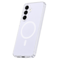 Cellect Samsung Galaxy S25 FE Átlátszó mágneses TPU+PC tok