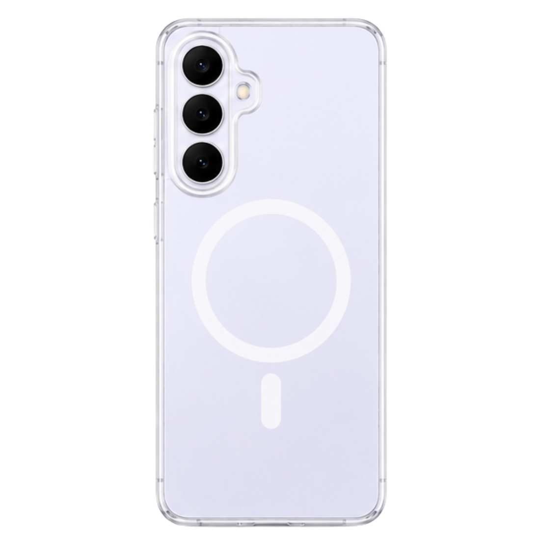 Cellect Samsung Galaxy S25 FE Átlátszó mágneses TPU+PC tok