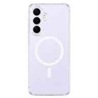 Cellect Samsung Galaxy S25 FE Átlátszó mágneses TPU+PC tok