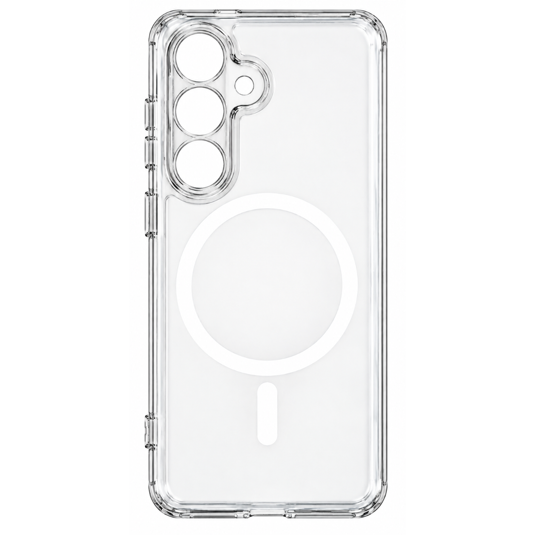 Cellect Samsung Galaxy S26 FE TPU+PC mágneses szilikon tok átlátszó