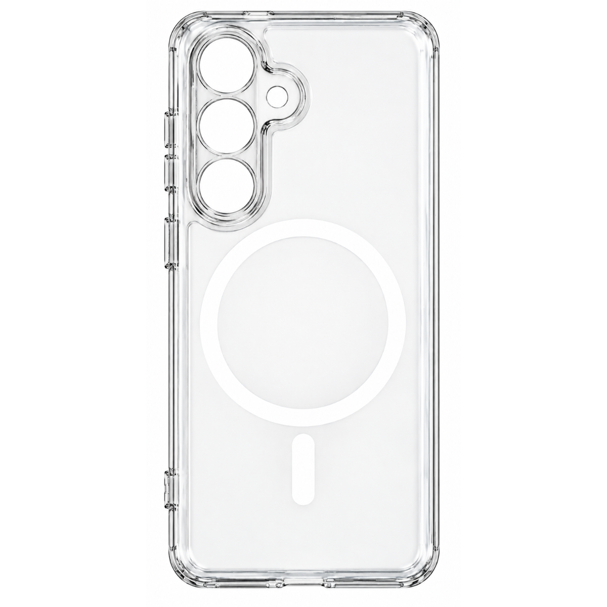 Cellect Samsung Galaxy S26 FE TPU+PC mágneses szilikon tok átlátszó
