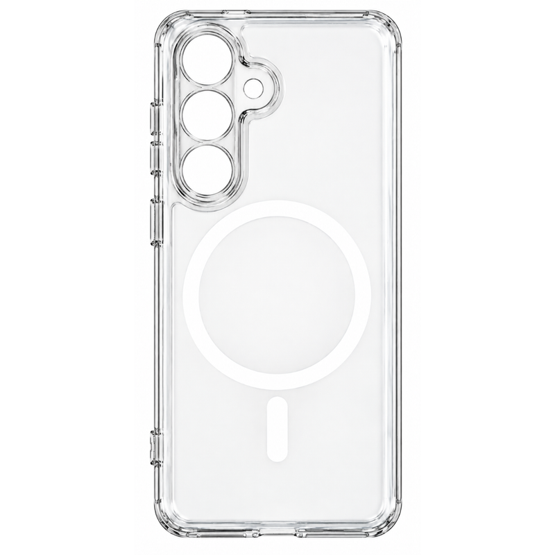Cellect Samsung Galaxy S26 FE TPU+PC mágneses szilikon tok átlátszó