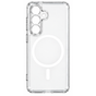 Cellect Samsung Galaxy S26 FE TPU+PC mágneses szilikon tok átlátszó