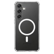 Cellect Samsung Galaxy S24 Plus Átlátszó mágneses TPU+PC tok