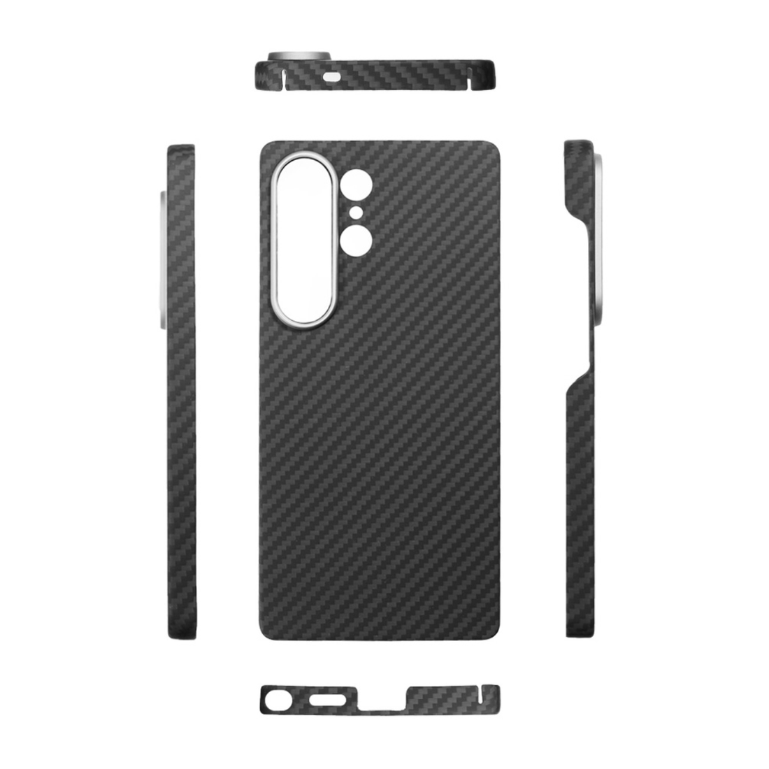 Cellect Samsung S25 Ultra Fekete Aramid karbon tok