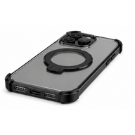 Cellect iPhone 16 Pro Max átlátszó mágneses tok gyűrűvel
