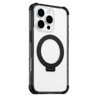Cellect iPhone 16 Pro átlátszó mágneses tok gyűrűvel