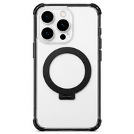 Cellect iPhone 16 Pro átlátszó mágneses tok gyűrűvel