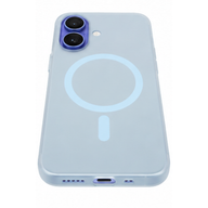 Cellect iPhone 16 kék mágneses slim tok