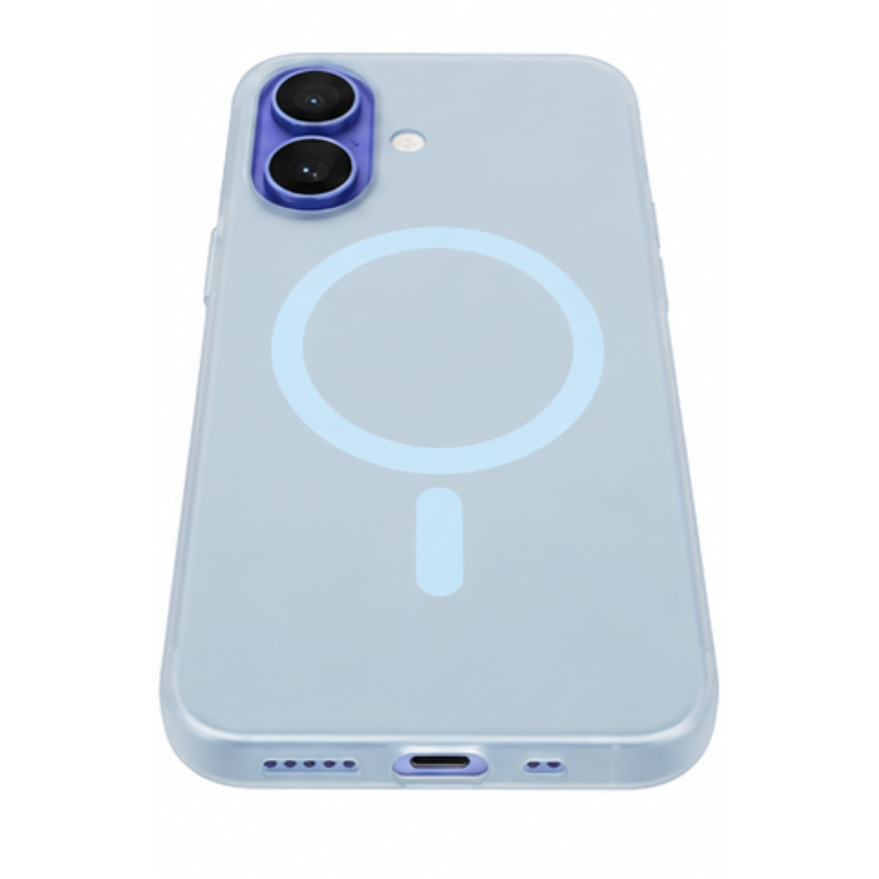Cellect iPhone 16 kék mágneses slim tok