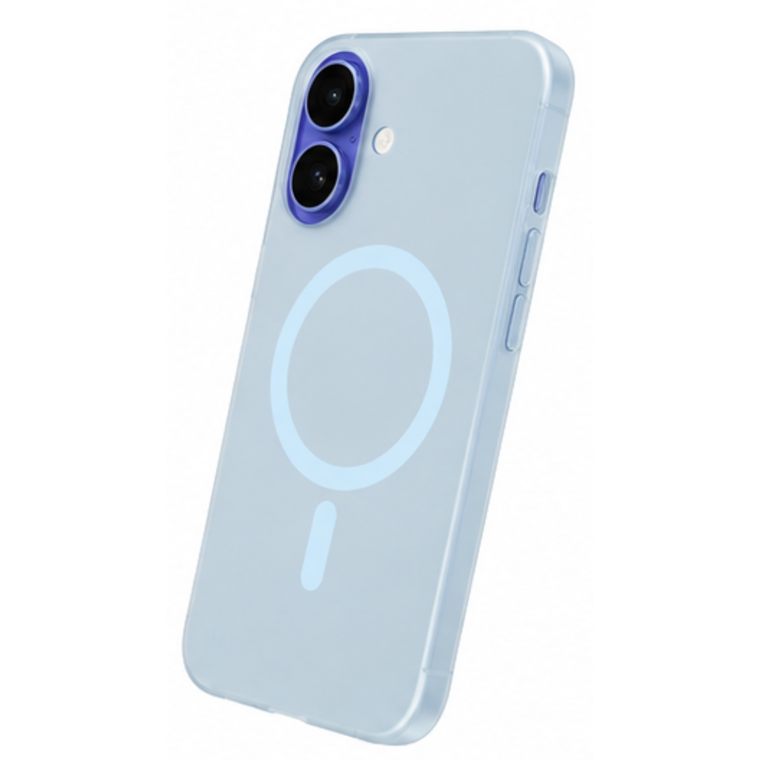 Cellect iPhone 16 kék mágneses slim tok