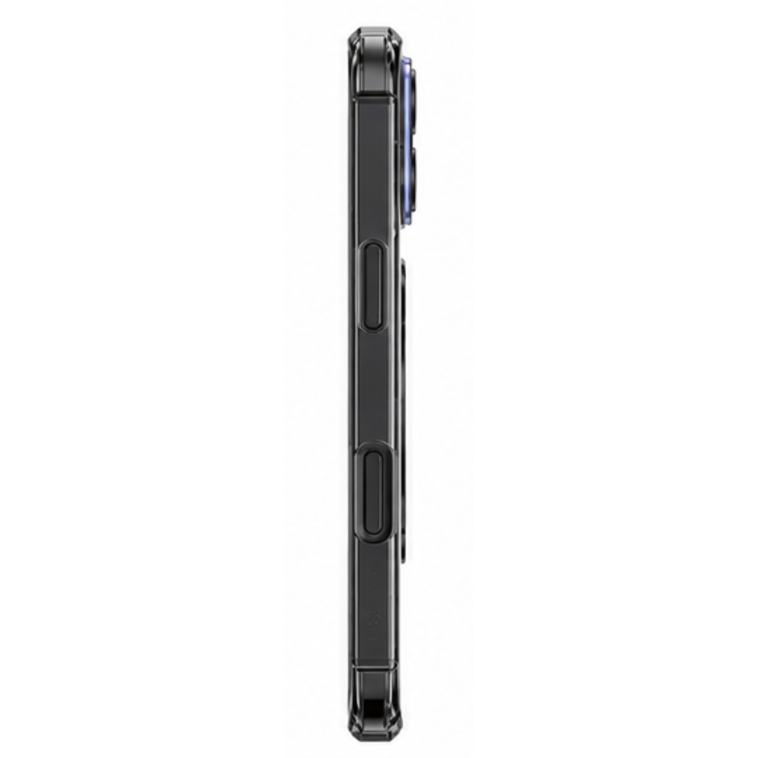 Cellect iPhone 16 átlátszó mágneses tok gyűrűvel