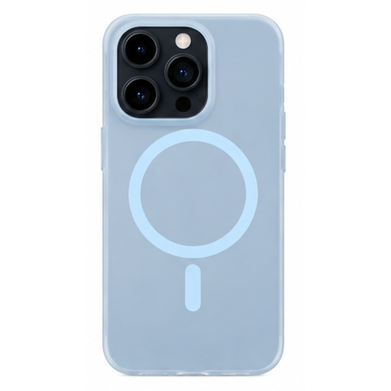 Cellect iPhone 16 Pro kék mágneses slim tok