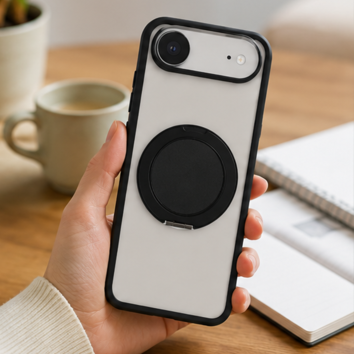 Cellect iPhone Air mágneses 360° forgatható tok