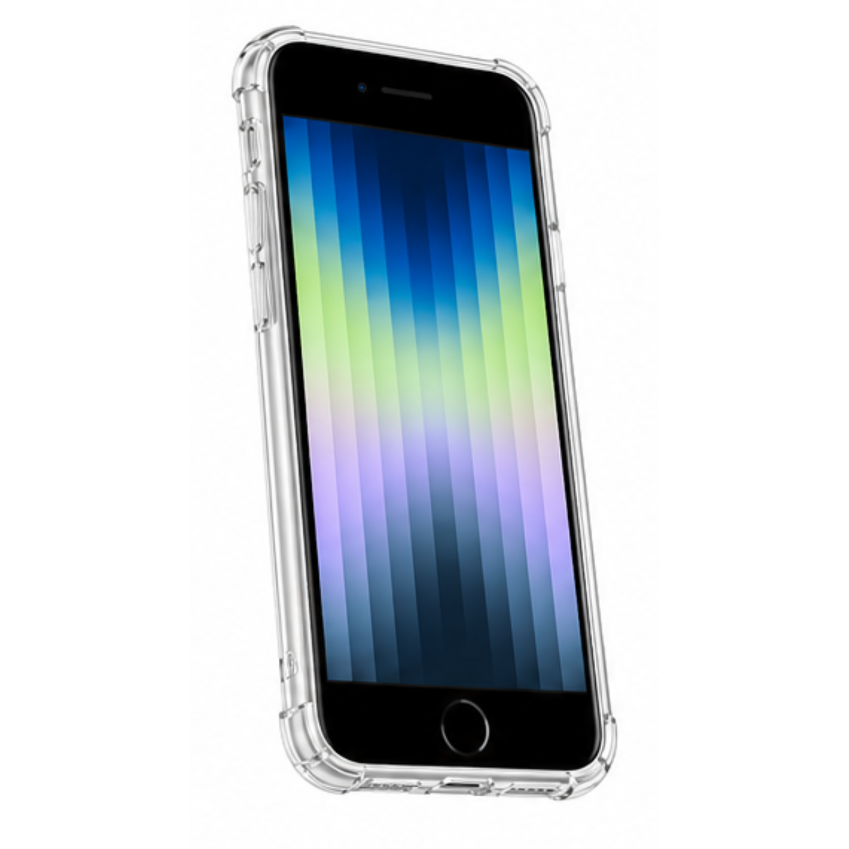 Cellect iPhone SE 2022/2020/8/7 átlátszó ütésálló hátlap
