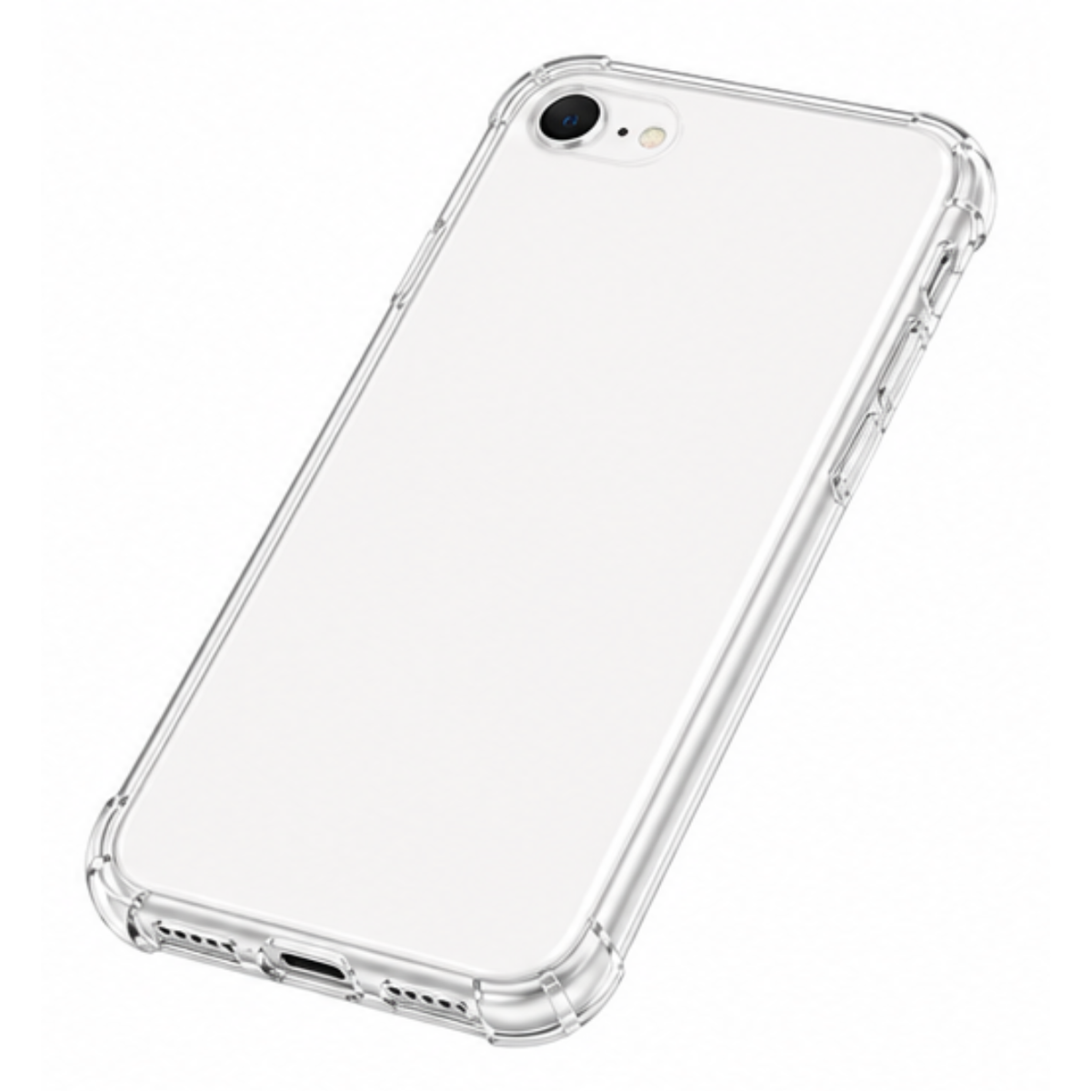 Cellect iPhone SE 2022/2020/8/7 átlátszó ütésálló hátlap