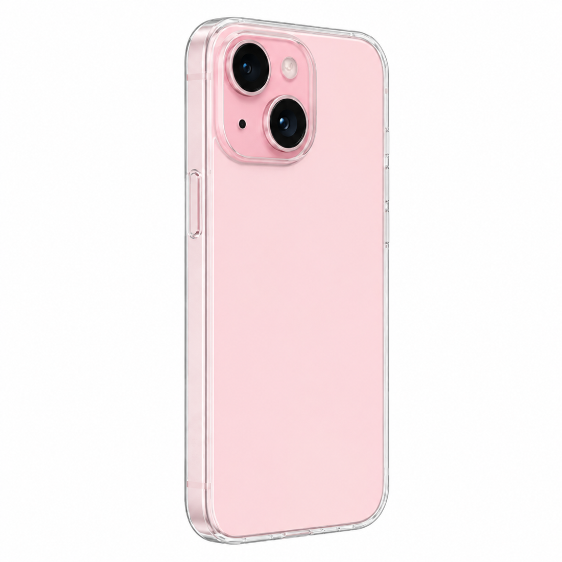 Cellect iPhone 15 vékony átlátszó TPU szilikon hátlap