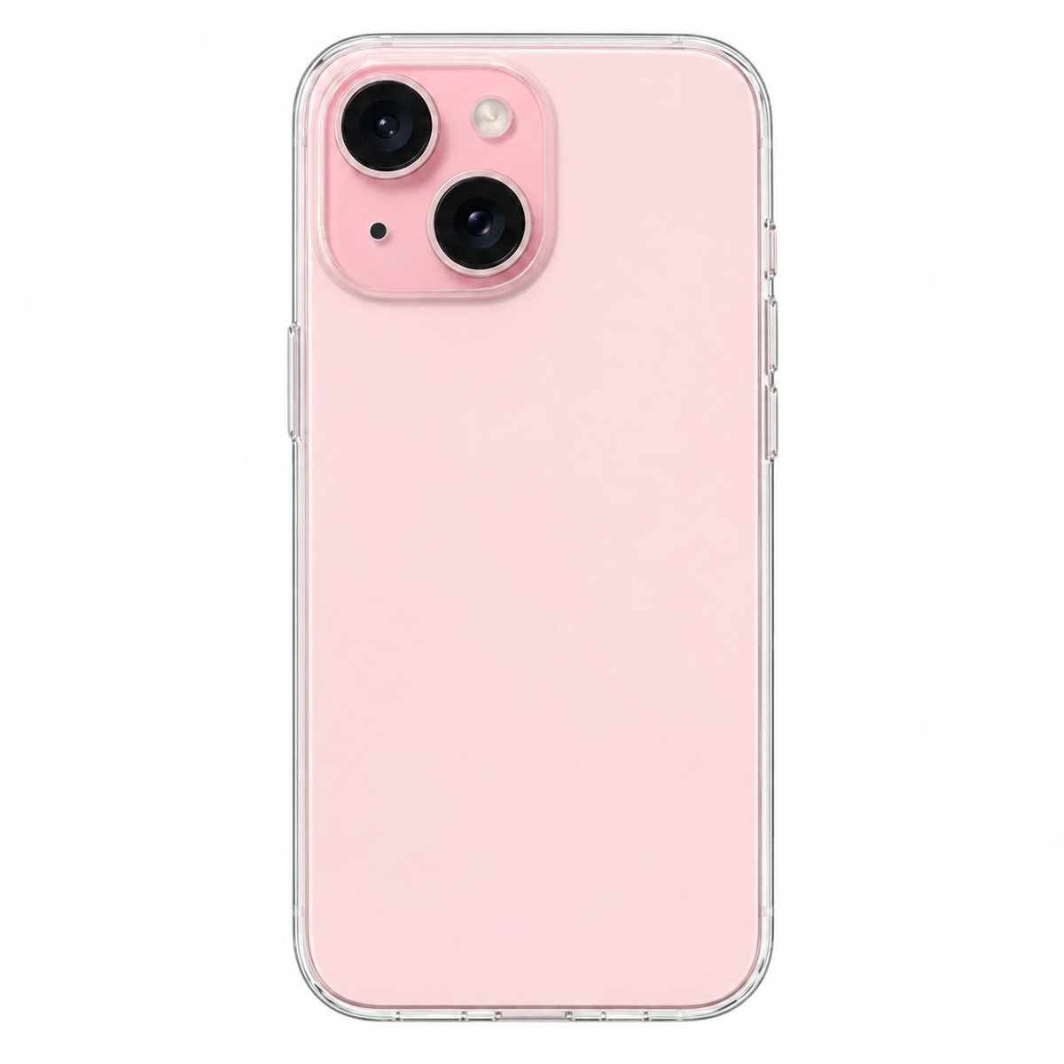 Cellect iPhone 15 vékony átlátszó TPU szilikon hátlap