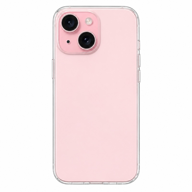 Cellect iPhone 15 vékony átlátszó TPU szilikon hátlap